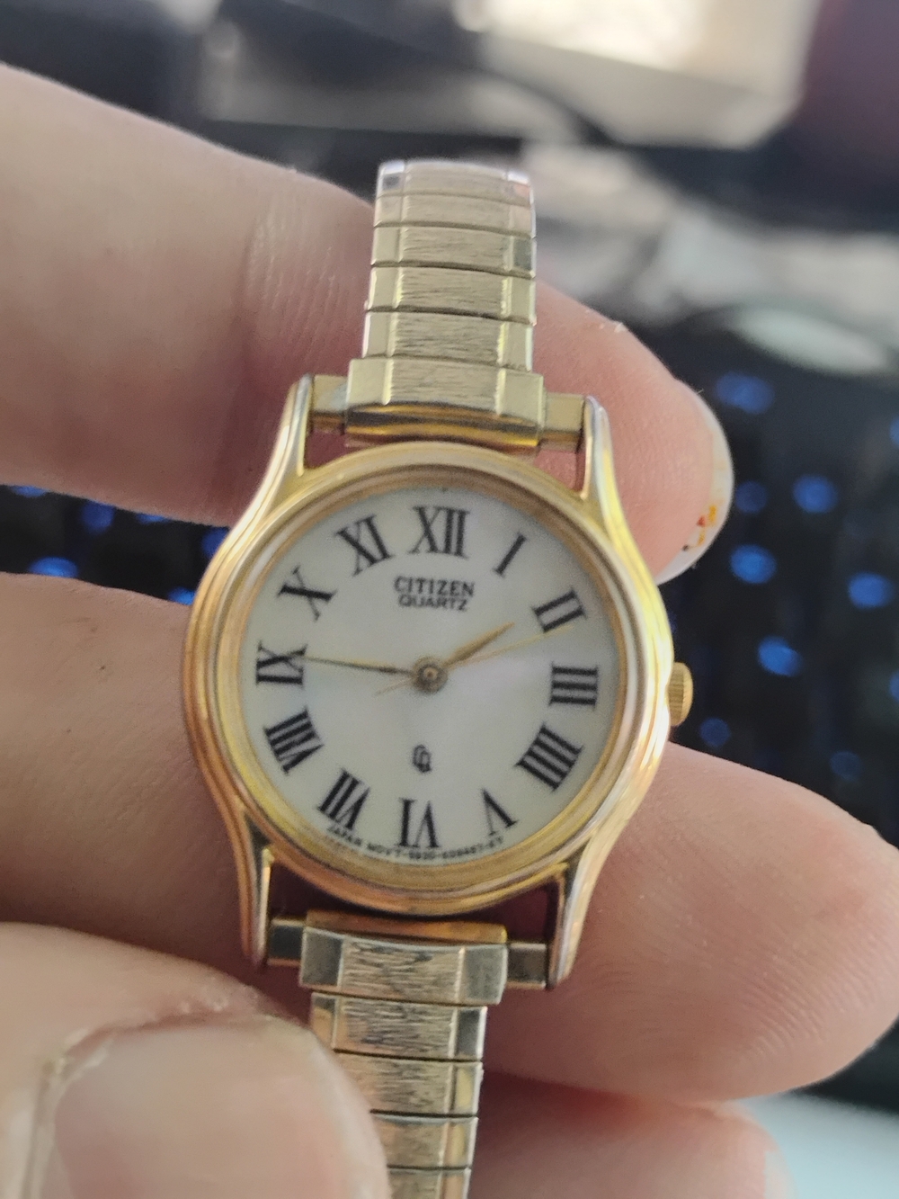 Citizen Quartz Women's Gold-Tone Classic Roman Numeral Watch